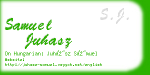 samuel juhasz business card